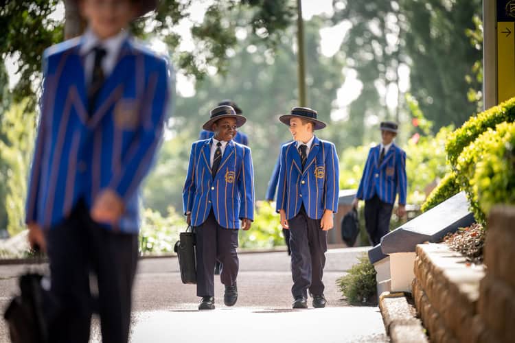 Toowoomba Grammar School students