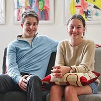 Will and Emma Benham, boarders at The Armidale School